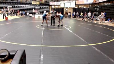 133 lbs Champ. Round 1 - Jarrdarrious Goolsby, Colby Community College vs David Saenz, Unattached