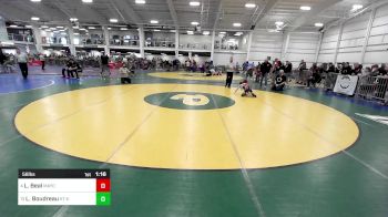 56 lbs Round Of 16 - Lachlan Beal, Mayo Quanchi WC vs Levi Boudreau, KT Kidz