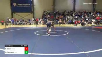 115 lbs Semifinal - Danny Couey, Woodland Wrestling vs Asher Neubauer, Storm Wrestling Center