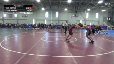 184 lbs Champ. Round 2 - Max Borton, Augsburg vs Colin O`Grady, St. Ambrose University