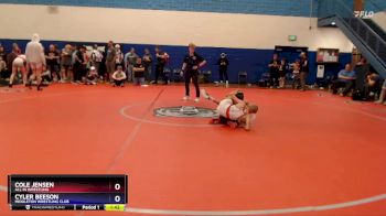 88 lbs Round 5 - Cole Jensen, All In Wrestling vs Cyler Beeson, Middleton Wrestling Club