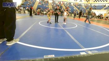 55 lbs Rr Rnd 3 - Chance Peters, Claremore Wrestling Club vs Ct Pittman, Jenks Trojan Wrestling Club