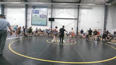 66 lbs Rr Rnd 7 - Violette Lasure, PA West Black - W vs Mia OFarrill, Mat Demon - W