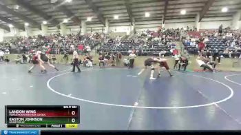 160 lbs Cons. Round 3 - Easton Johnson, Grantsville vs Landon Wing, Maple Mountain High School
