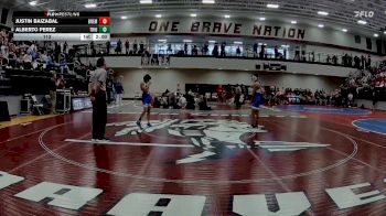 113 lbs 1st & 3rd (16 Team) - Alberto Perez, Trion vs Justin Baizabal, Bremen