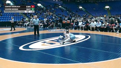 132 lbs Quarterfinals (8 Team) - Cooper Morris, Coal City vs Carter Knobloch, Stanford (Olympia)