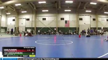 133 lbs Finals (2 Team) - Tom VanValkenburg, Fort Hays State vs Zack Flowers, Western Colorado