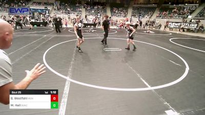 88 lbs Quarterfinal - Beau Westfahl, Iron Grapplers Wrestling Club vs McKennen Hall, Duncan Demon Wrestling