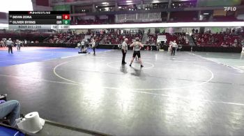 215 lbs Cons. Round 2 - Oliver Byrns, Capital vs Devin Zora, Ridgevue