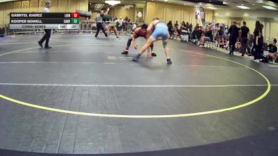 120 lbs Consolation - Gabryel Juarez, Lion Of Judah Wr Ac vs Kooper Nowell, Canyon View HS