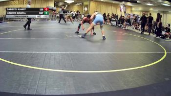 120 lbs Consolation - Gabryel Juarez, Lion Of Judah Wr Ac vs Kooper Nowell, Canyon View HS