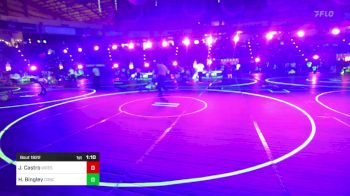 82 lbs Quarterfinal - Jeremiah Castro, Wrestle To Win vs Hank Bingley, Concede Nothing WC