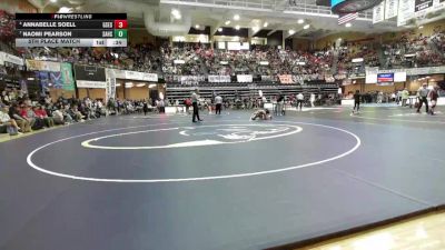 140 lbs 5th Place Match - Annabelle Soell, Gypsum-Southeast Of Saline HS vs Naomi Pearson, Sabetha Hs