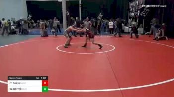 140 lbs Semifinal - Tucker Seidel, West Perry vs Gavon Carroll, Quakertown