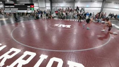 130-131 lbs Round 4 - Brody Brimmer, Kelly Walsh vs Cruz Lopez, Torrington