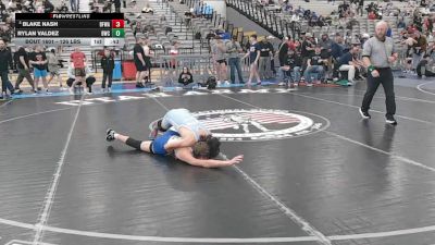 126 lbs Cons. Quarters - Blake Nash, Black Fox Wrestling Academy vs Rylan Valdez, Buzzsaw Wrestling Club