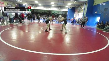 190 lbs Champ. Round 2 - Dillon Gray, Elsinore vs Michael Chandler, Tahquitz
