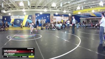 138 White Semifinal - Eric Henson, Colquitt County vs Luis Gonzalez, Wellington Community Hs