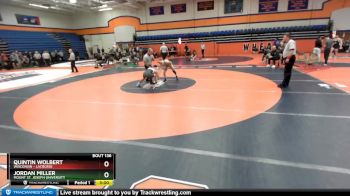 125 lbs Cons. Round 1 - Jordan Miller, Mount St. Joseph University vs Quintin Wolbert, Wisconsin - Lacrosse