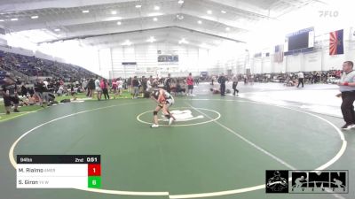 94 lbs Consolation - Michelle Rialmo, Americana Jiu Jitsu Collective vs Sophie Giron, YV Wrestling