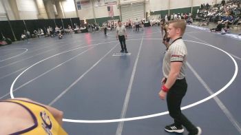 138 lbs Finals (8 Team) - Austyn Carstens, Battle Creek vs Jhony Vicente, David City