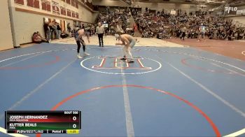 150 lbs Champ. Round 3 - Joseph Hernandez, Mica Mountain vs Kutter Beals, Pima