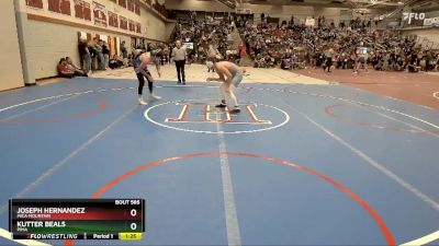 150 lbs Champ. Round 3 - Joseph Hernandez, Mica Mountain vs Kutter Beals, Pima