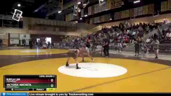 127 lbs Cons. Round 2 - Victoria Ancheta, Granite Hills vs Kayla Lim, California