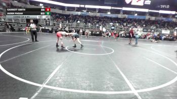 100 lbs Consi Of 8 #1 - Garrett Smith, King Select Wr Ac vs Jaden Pagan, Mighty Warrior Wr Ac