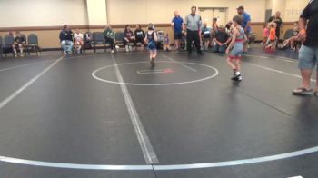 45 lbs Rr Rnd 2 - Nathaniel Clay, K4 Graham Future Falcons vs Greyson Bish, K4 Tri State Hammers