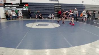 126 lbs Cons. Semi - Landon Conger, Middleton Wrestling Club vs Valentino Meneses, TW Wrestling