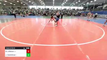 138 lbs Consi Of 32 #1 - Brady Littleton, MO vs Joseph Castellone, FL