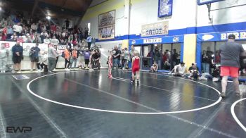 66 lbs Semifinal - Dylan Nettles, Fort Gibson Youth Wrestling vs Odie Walker, Beggs Youth Wrestling Program