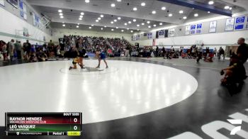 71 lbs Cons. Round 2 - Raynor Mendez, Wolves Den Wrestling Club vs Leó Vasquez, Cal-Grapplers