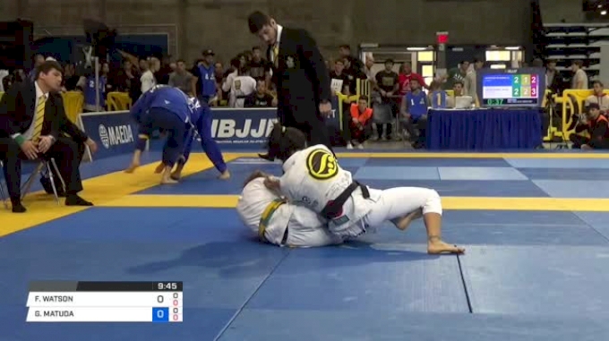 FIONA WATSON vs GEZARY MATUDA KUB 2018 Pan Jiu-Jitsu IBJJF Championship