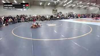 144 lbs Champ. Round 1 - Cyle Kisner, Wellington vs Casey Wolf, Jr., Legacy