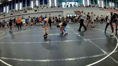 100 lbs Round 3 (6 Team) - Ben Martin, West Forsyth WC vs LJ Cabrera, KONG MS