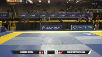 Hiago George Santos Silva vs Aren Simon Besson 2026 Pan Jiu Jitsu IBJJF Championship