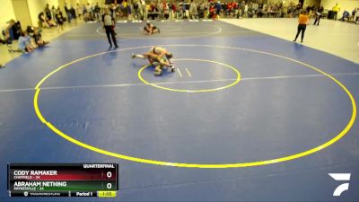 105B Quarterfinal - Abraham Nething, Paynesville vs Cody Ramaker, Chatfield