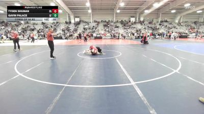 120 lbs Consi Of 64 #2 - Tyden Shuman, PA vs Gavin Palace, AZ