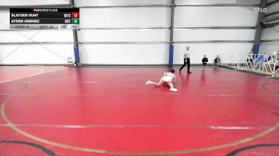 120 lbs Rr Rnd 1 - Slayden Hunt, Team Gotcha vs Ayden Jimenez, Grit Mat Club Blue
