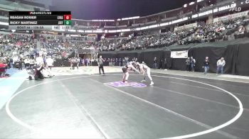 138-3A Champ. Round 1 - Reagan Rosier, Strasburg vs Ricky Martinez, Jefferson