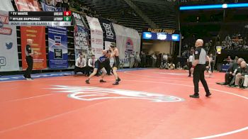 138 Class 1 lbs Cons. Round 3 - Ty White, Lone Jack vs Rylee Dupignac, Lathrop