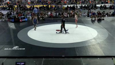 100 lbs Cons 64 #2 - Isaiah Tuttle, NE vs Parker Bundy, WA