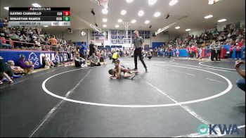 46 lbs Round Of 16 - Gavino Camarillo, Clinton Youth Wrestling vs Sebastian Ramos, Husky Wrestling Club