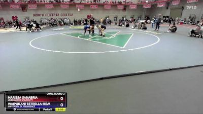 138 A Cons. Round 2 - Waipuilani Estrella-Beauchamp, University Of Providence vs Marissa Sanabria, Lindenwood University