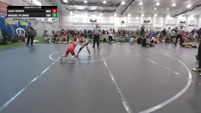 64 lbs Round 4 (8 Team) - Miquel Flores, Eastwood Eagles WC vs Jack Wentz, Contenders WA Green