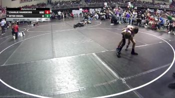 75 lbs Champ. Round 2 - Myer Engel, GI Grapplers vs Charlie Haneborg, Midwest Destroyers Wrestling Club