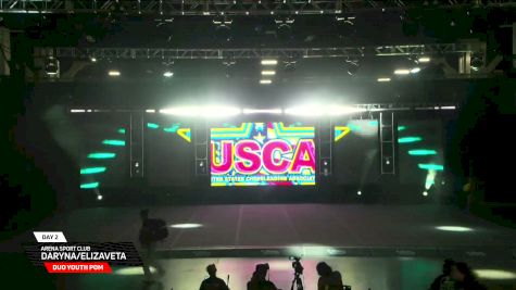 Arena Sport Club - Daryna/Elizaveta [2026 Duo Youth Pom Day 2] 2026 US Open Cheerleading & Dance Championship