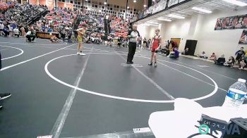 106 lbs Quarterfinal - Nick Mattox, Poteau Youth Wrestling Academy vs Aiden Jalajel, Team Tulsa Wrestling Club